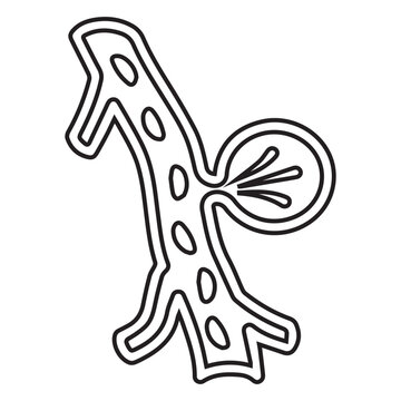 saccular aneurysm anatomy icon artery