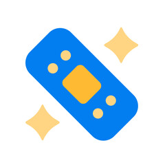 magic heal flat icon