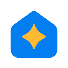 Fototapeta premium smarthome flat icon