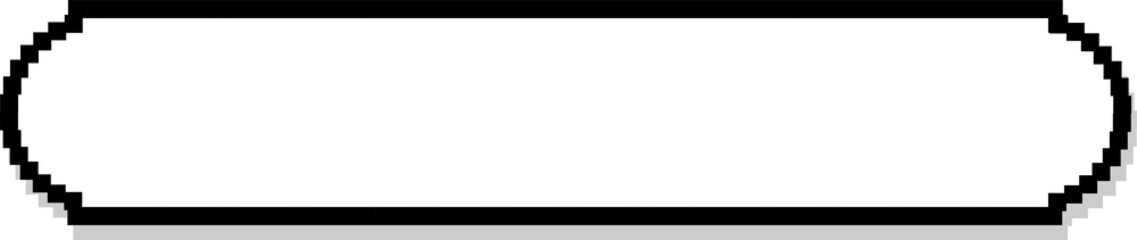 Pixel advertising label and sale, price tag, discount, 8 bit pixel style