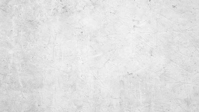 White concrete texture background with subtle grunge and vintage effect, ideal for creating a distressed and weathered look in designs