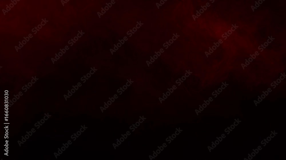 Poster abstract red smoke or fog slowly billows across black background, creating atmospheric and mysteriou
