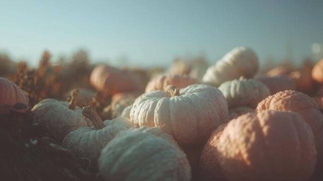 piles of pumpkin