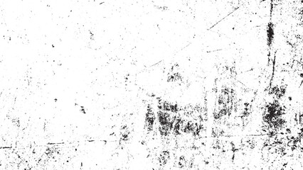 Distressed Black and White Grunge Texture Overlay Gritty Industrial Background Element