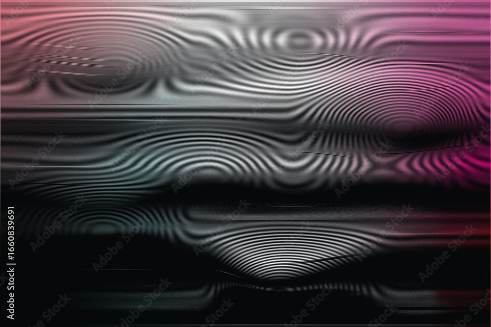 Aufkleber trendy geometric abstract background design gradient colors with dynamic lines.