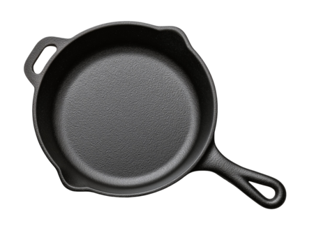 Cast iron skillet cookware