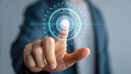 Holographic User Interface Projection with Hand Gestures in Low Resolution