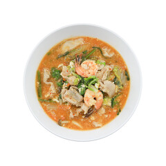 Exquisite Suki Yaki Dish: A culinary masterpiece, a meticulously presented bowl of Suki Yaki with...