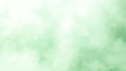 柔らかなボケと光が広がるミントグリーンの背景