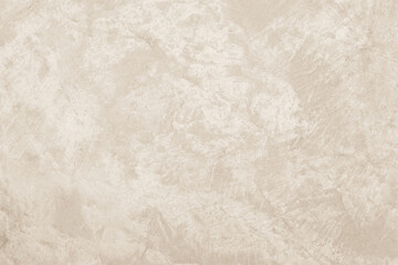 Colour old concrete wall texture background. Close up retro plain cream color cement wall background texture. Design paper vintage parchment element.