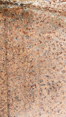 Old corrugated steel with vertical alignment featuring heavy rust, chipped paint, and signs of aging, ideal for vintage grunge background, design template, or architectural references.