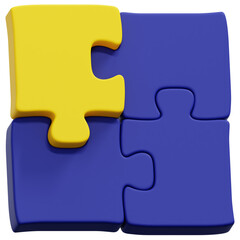 3D Jigsaw Puzzle Icon