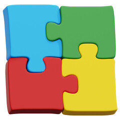 3D Jigsaw Puzzle Icon