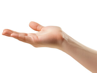 A human hand reaching out with fingers spread wide.