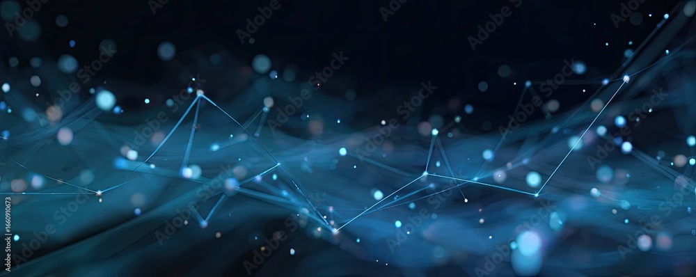 Poster innovative digital networking aesthetic virtual space and technology concept background