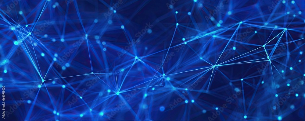Aufkleber digital networking action abstract environment graphic background blue visuals technology concept