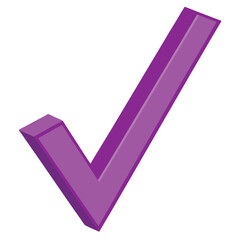 a-vibrant--solid-purple-checkmark-rendered-in-a-cl.eps