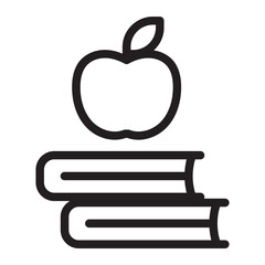 Apple Books Stack Education Icon
