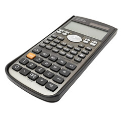Scientific Calculator, Close-up View isolated on transparent background