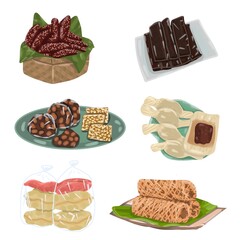 Traditional snack of South Sulawesi Indonesia