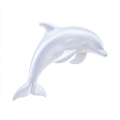 A white dolphin