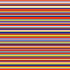 Bright festive design Colorful thin narrow horizontal straight lines, stripes Abstract simple geometric striped seamless pattern