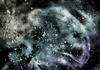 テクスチャ/波と飛沫