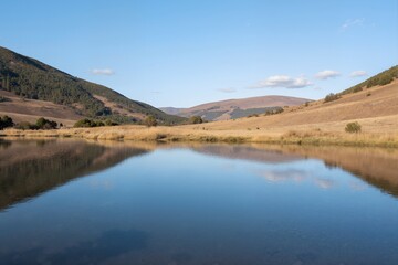 mountain lake in the mountains
