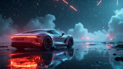 The automotive art landscape in space