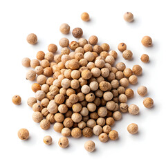 Dried juniper seeds have a piney, slightly sweet flavor, commonly used in flavoring meats, sauces,