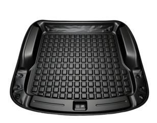 Black Car Trunk Mat - All-Weather Protection