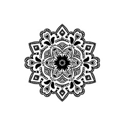 ornamental round lace ornament