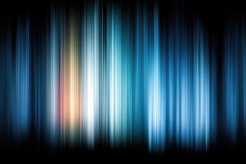 Abstract, vibrant, vertical streaks of light