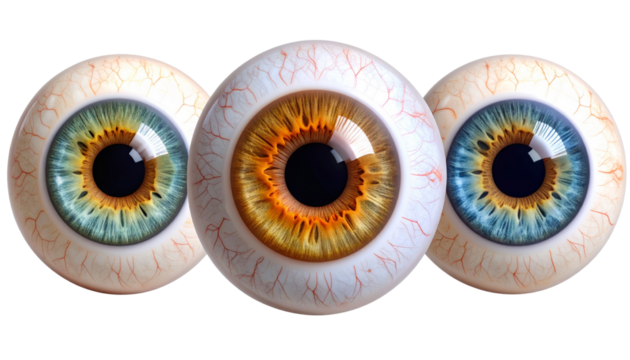 Group of three piggy banks in pink, accessorized with reflective beach-style sunglasses, isolated on a transparent background, humorous and vibrant concept combining savings  - Powered by Adobe