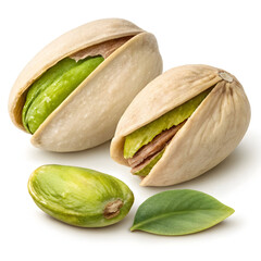 Whole pistachio nuts in shell are crunchy, nutrient-rich nuts with a distinctive flavor, popular as snacks
