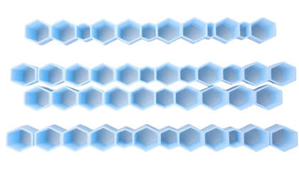 Honeycomb Shelf Arrangement