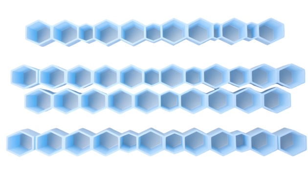 Honeycomb Shelf Arrangement