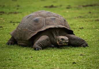 Obraz premium Majestic Galapagos Tortoise A Giant of the Islands