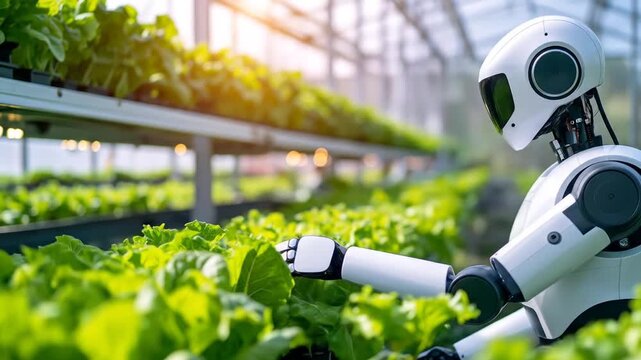 Robotic Farming: Automated Agriculture and Sustainable Food Production with Advanced AI