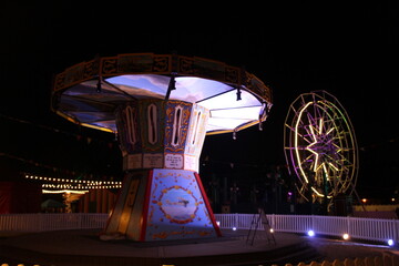 vintage amusement park