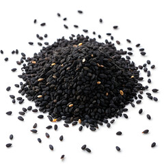 Dried nigella seeds, known as kalonji, have a slightly bitter, peppery flavor, used in breads, curries,
