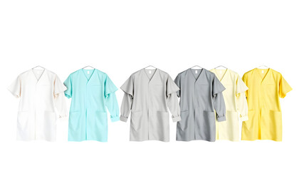 Assorted Medical Scrubs A Collection of Uniforms