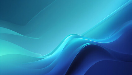 Obraz premium Abstract blue background wallpaper gradient color modern design texture pattern smooth light wave art