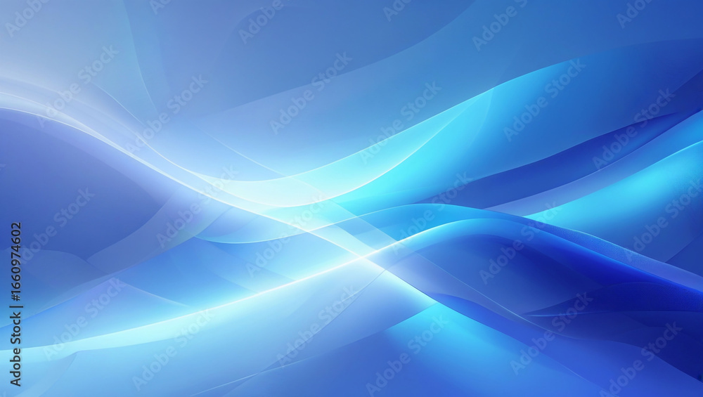 Poster abstract blue background wallpaper design modern gradient light wave smooth texture graphic backdrop