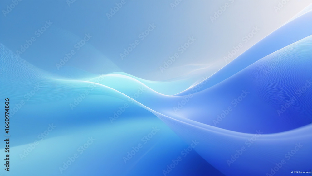 Aufkleber abstract blue background wallpaper design texture pattern wave gradient light color modern smooth ba