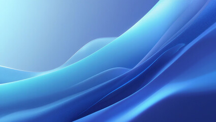 Obraz premium Blue abstract background wallpaper design modern gradient light wave smooth illustration backdrop texture graphic
