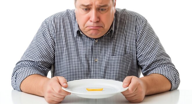 The Final Fry: A Moment of Melodramatic Despair at the End of a Meal