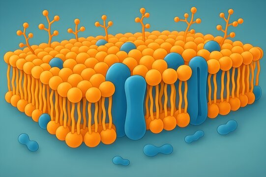 Artificial Cell Membrane Close-Up