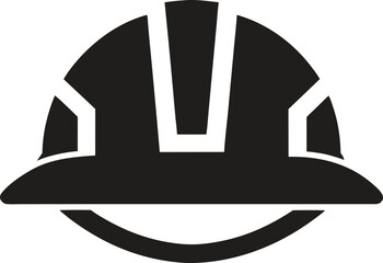 Construction Worker Hard Hat Silhouette