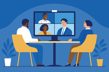 -conference-call-setup-with-video-screen-showing-r.eps